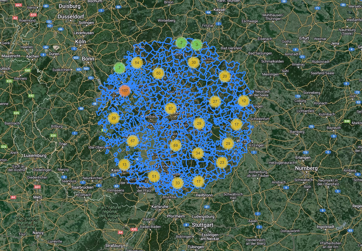 Gewerbegrundstücke in einem Umkreis finden