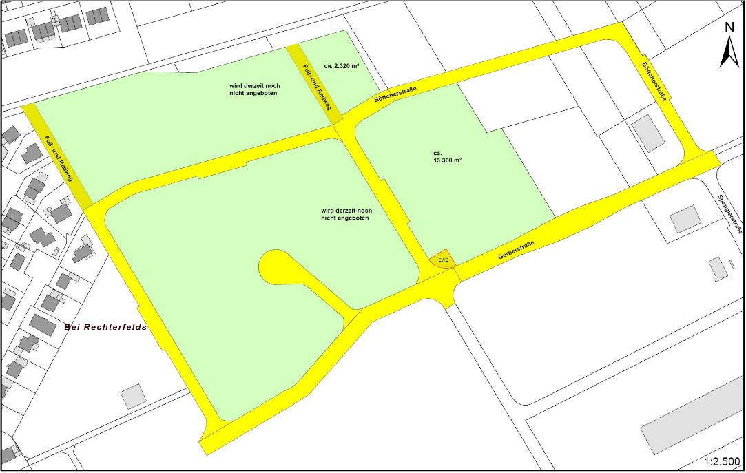 Gewerbegebiet, Industriegebiet: Alle Flächen im Gewerbegebiet Vor Bargloy (Commercial industrial area)