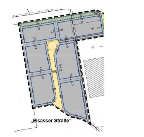 Gewerbegebiet, Industriegebiet: Gewerbegebiet Elsässer Straße (Commercial industrial area)