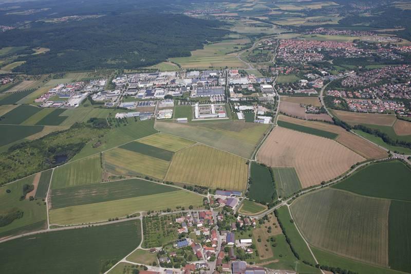 Gewerbegebiet, Industriegebiet: Gewerbegebiet Kerz (Commercial industrial area)