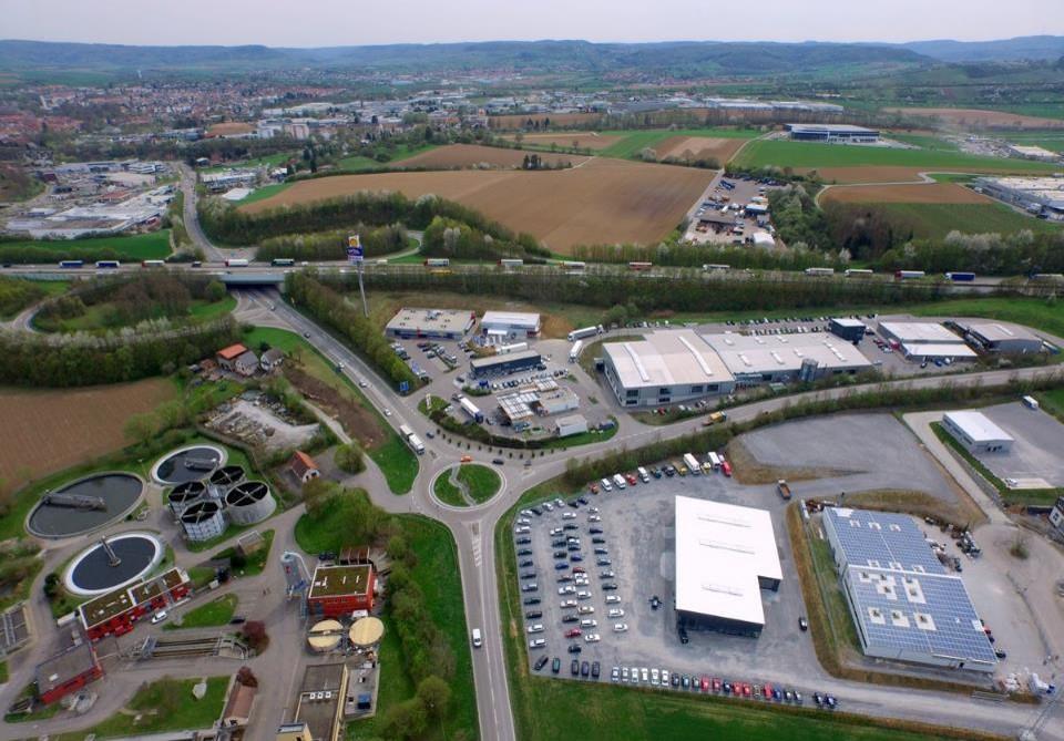 Gewerbegebiet, Industriegebiet: Gewerbegebiet Öhringen (Commercial industrial area)