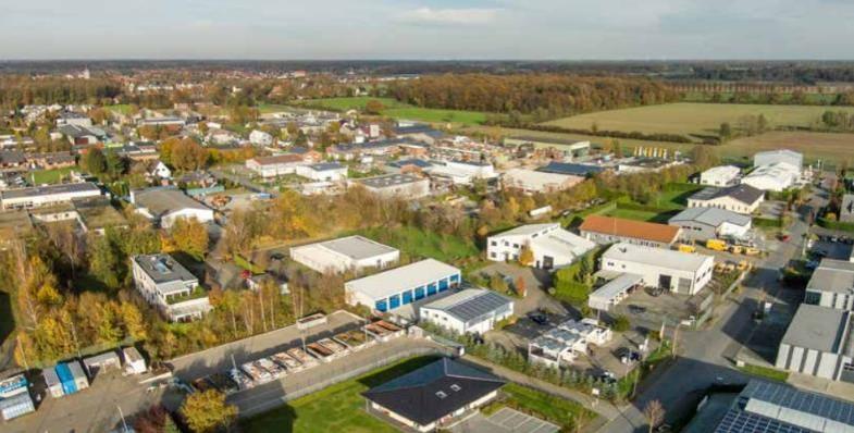 Gewerbegebiet, Industriegebiet: Senden Süd (Commercial industrial area)