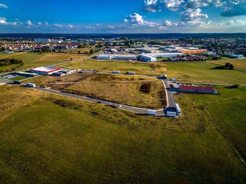 Gewerbegebiet, Industriegebiet: Gewerbepark Roßfeld (Commercial industrial area)