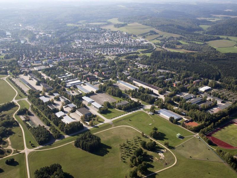 Gewerbegebiet, Industriegebiet: Konversionsquartier Graf-Stauffenberg-Kaserne (Commercial industrial area)