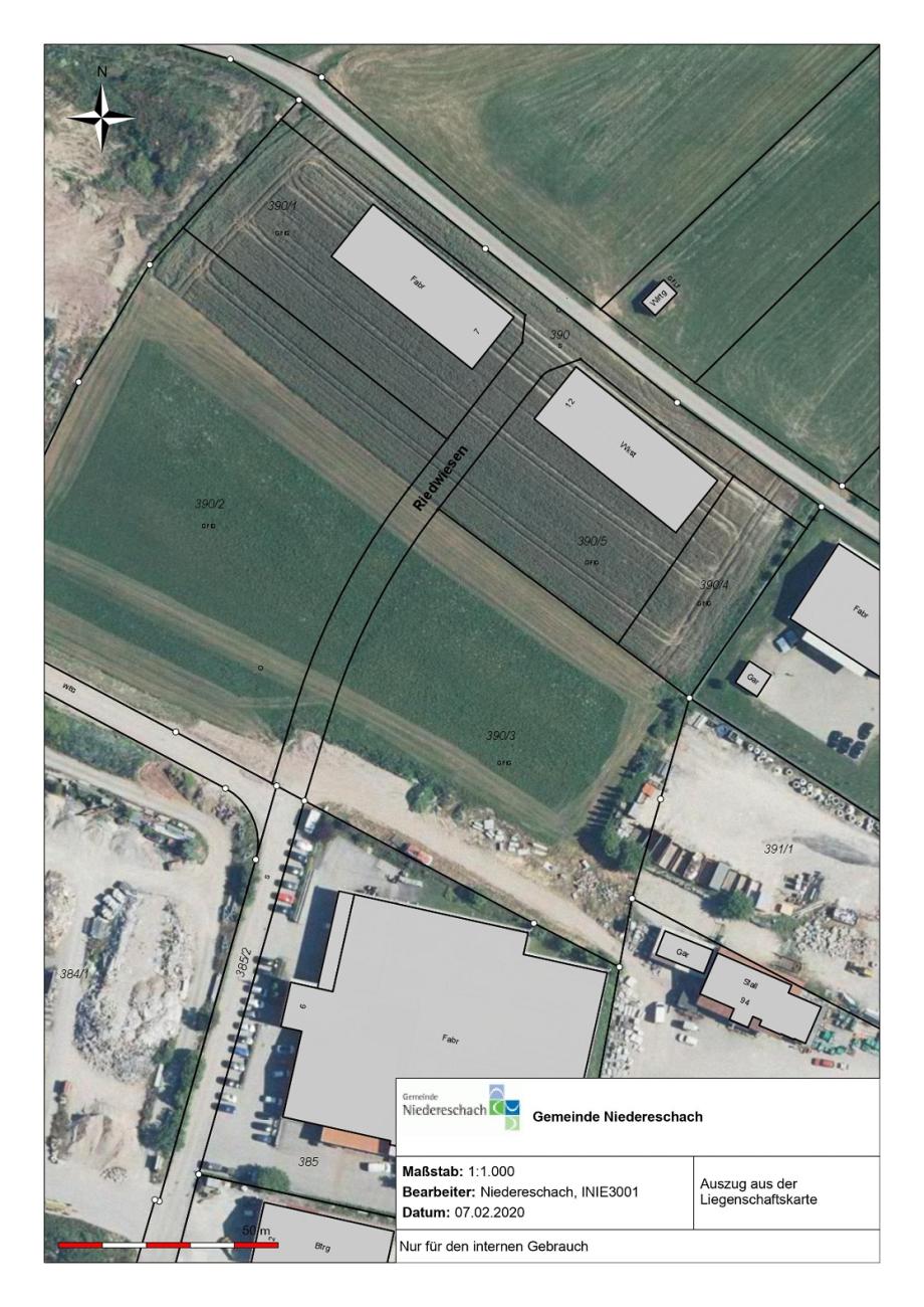 Gewerbegebiet, Industriegebiet: Niedereschach Riedwiesen (Commercial industrial area)