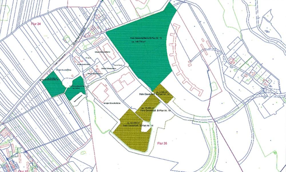 Gewerbegebiet, Industriegebiet: Steegener Chaussee Hagenow (Commercial industrial area)